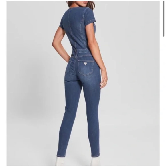 Guess Jean Romper Size M - Picture 3 of 8